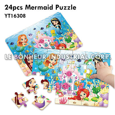 24pcs Mermaid Puzzle