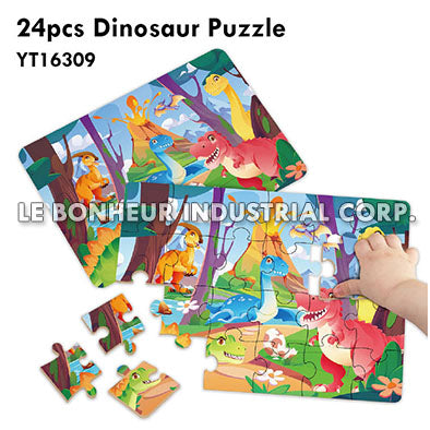 24pcs Dinosaur Puzzle