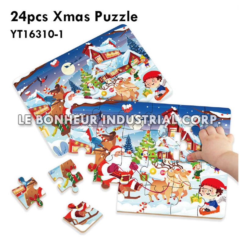 24pcs Xmas Puzzle