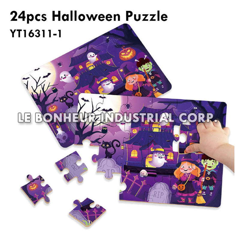 24pcs Halloween Puzzle