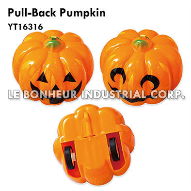 Pull-Back Pumpkin