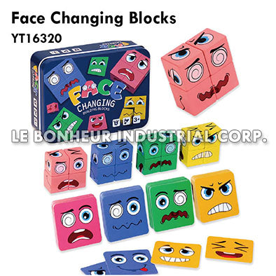Face Changing Blocks