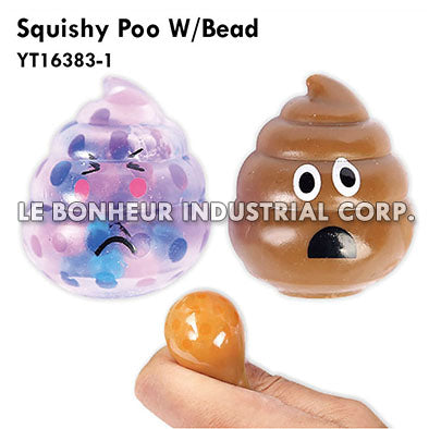 Squishy Poo W/Bead