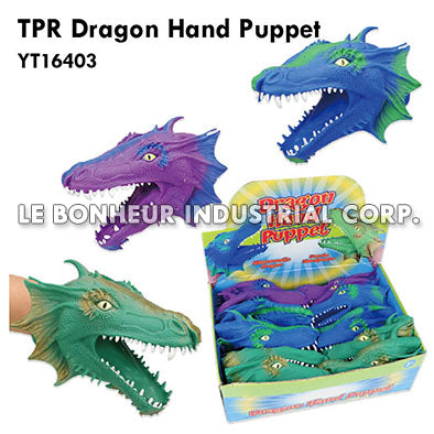 TPR Dragon Hand Puppet