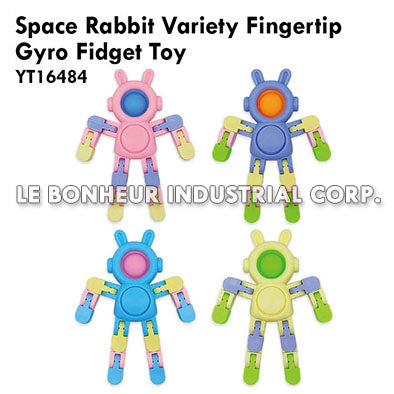 Space Rabbit Variety Fingertip Gyro Fidget Toy