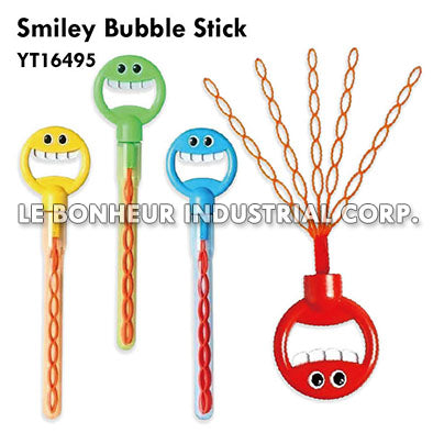 Smiley Bubble Stick