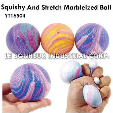 Squishy And Stretch Marbleized Ball