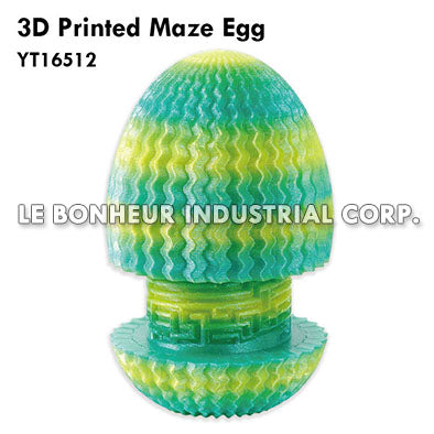 3D Printed Maze Egg