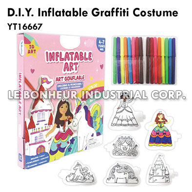 D.I.Y. Inflatable Graffiti Costume
