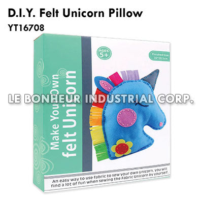 D.I.Y. Felt Unicorn Pillow