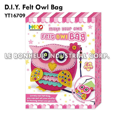 D.I.Y. Felt Owl Bag