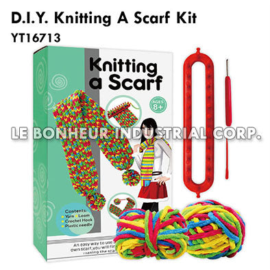 D.I.Y. Knitting A Scarf Kit