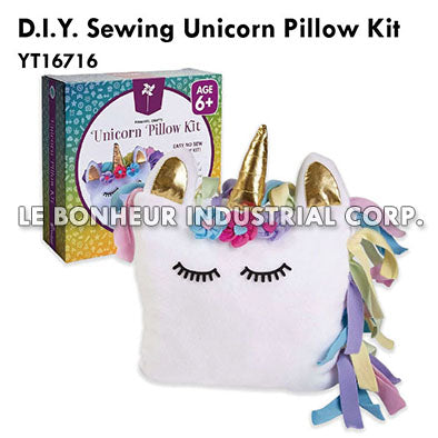 D.I.Y. Sewing Unicorn Pillow Kit