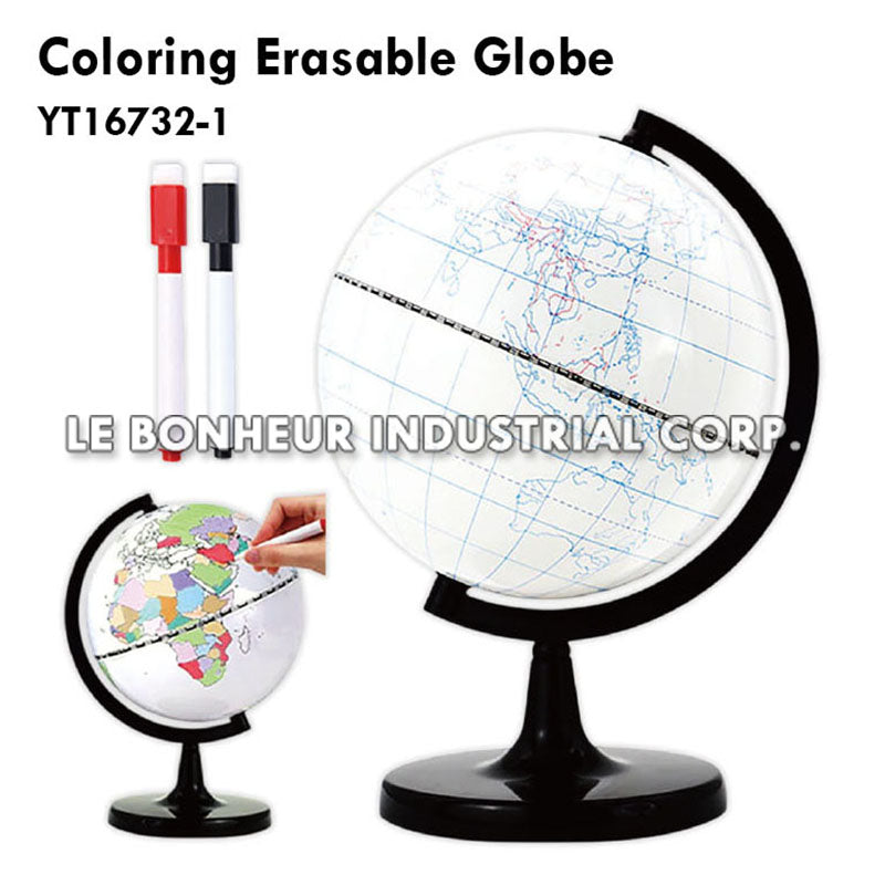 Coloring Erasable Globe