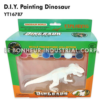 D.I.Y. Painting Dinosaur