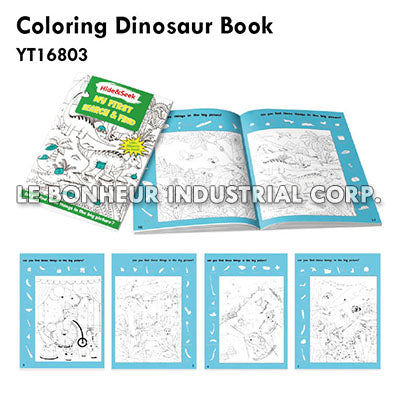 Coloring Dinosaur Book