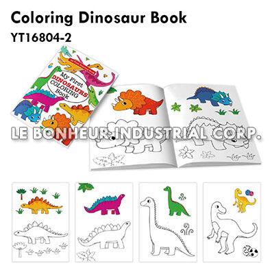 Coloring Dinosaur Book