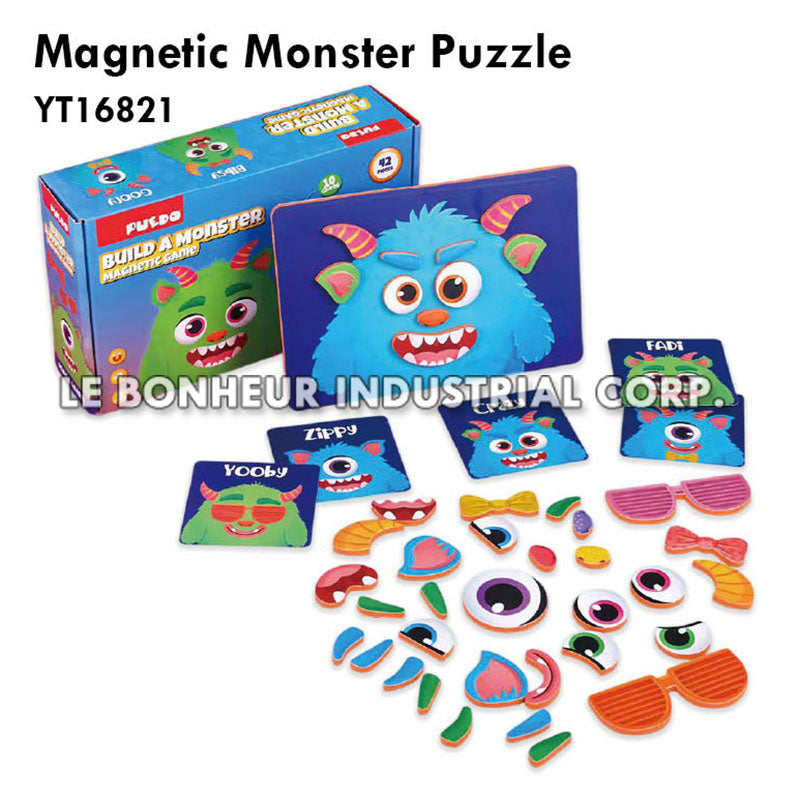 Magnetic Monster Puzzle