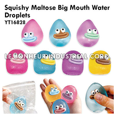 Squishy Maltose Big Mouth Water Droplets