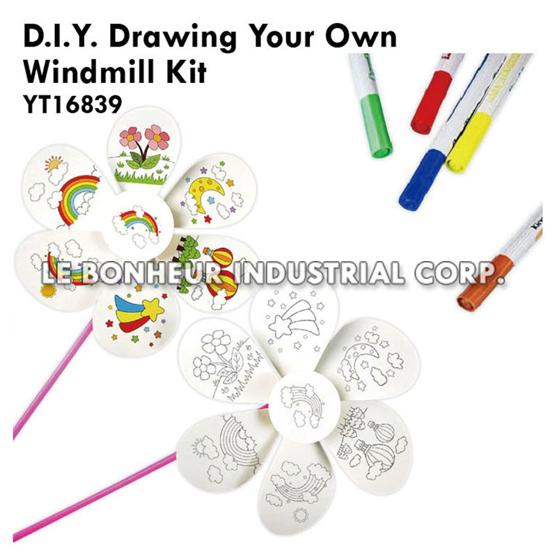 D.I.Y. Drawing Your Own Windmill Kit