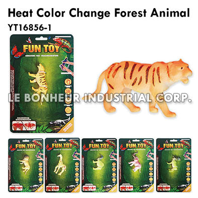Temperature-Sensitive Color Change Animal