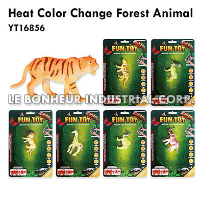 Temperature-Sensitive Color Change Animal