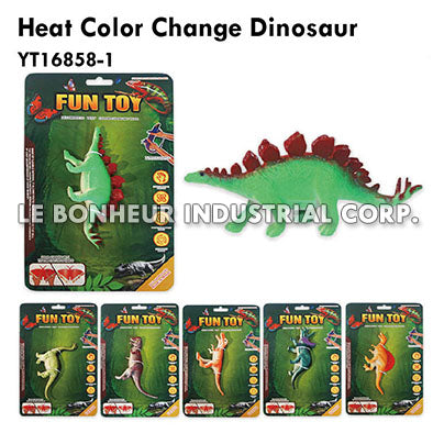 Temperature-Sensitive Color Change Dinosaur