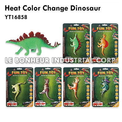 Temperature-Sensitive Color Change Dinosaur