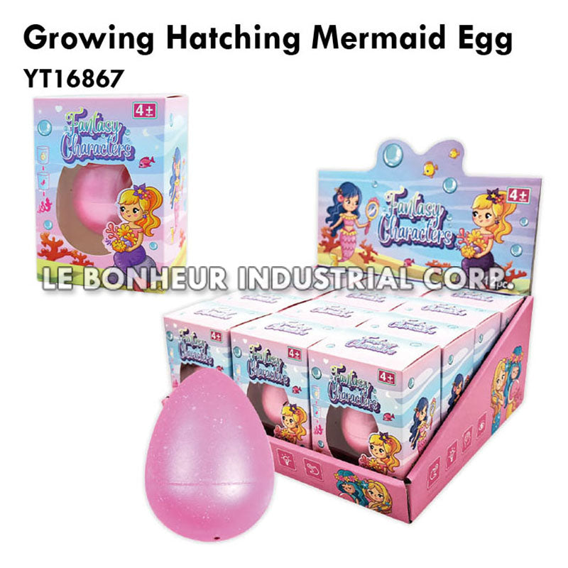 Growing Hatching Mermaid Egg