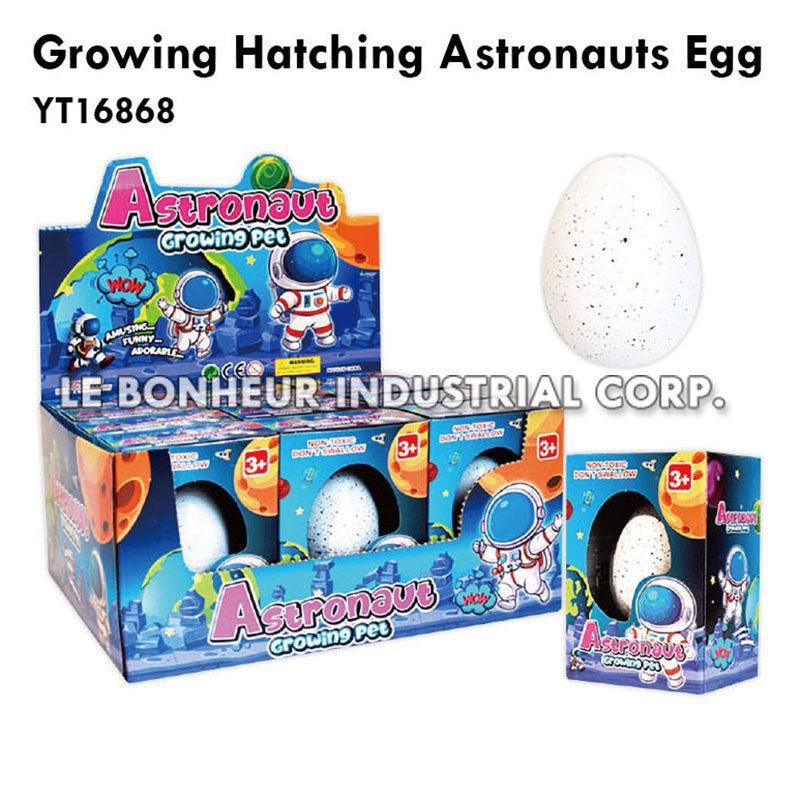 Growing Hatching Astronauts Egg