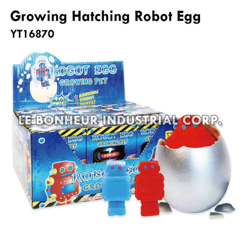 Growing Hatching Robot Egg