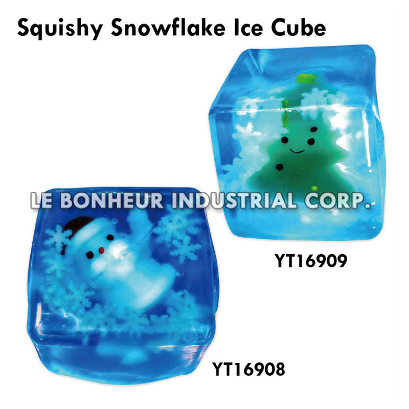 Squishy Snowflake Ice Cube
