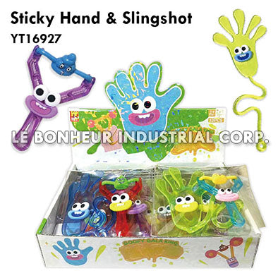 Sticky Hand & Slingshot