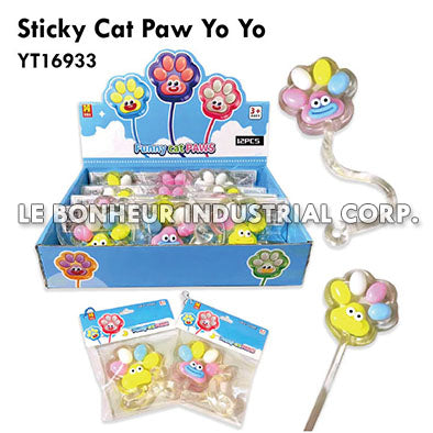 Sticky Cat Paw Yo Yo