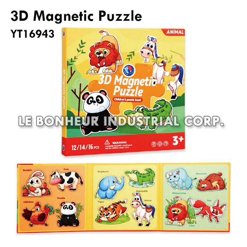 3D Magnetic Puzzle