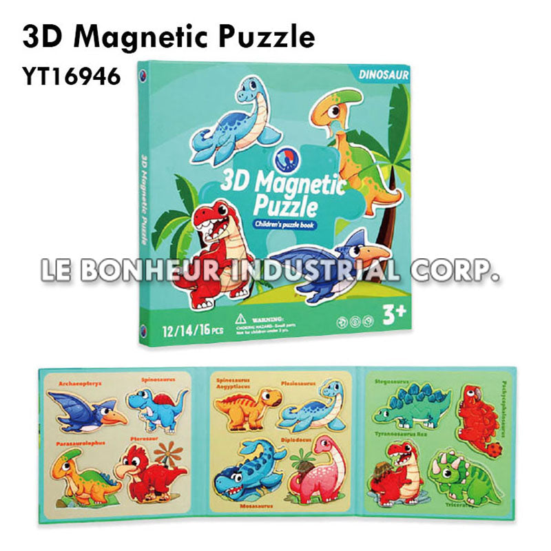 3D Magnetic Puzzle