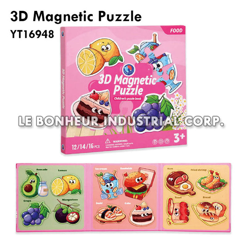 3D Magnetic Puzzle