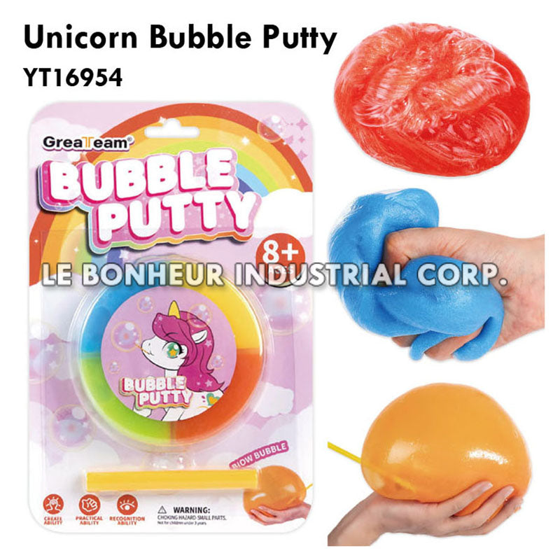 Unicorn Bubble Putty
