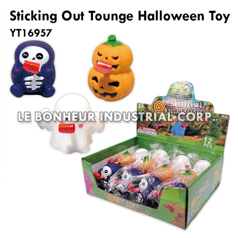 Sticking Out Tounge Halloween Toy