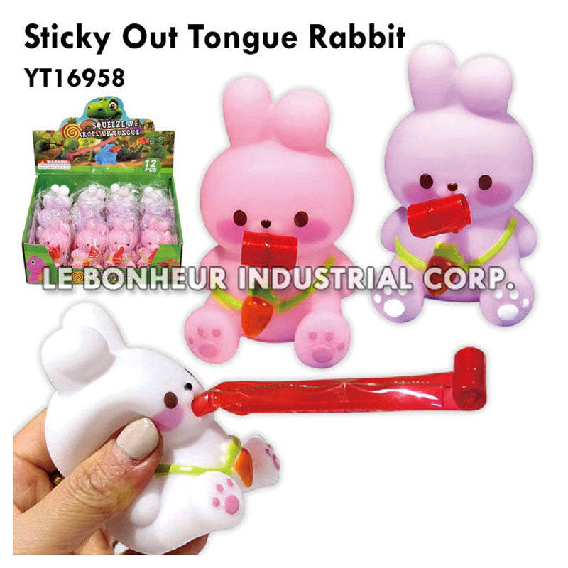 Sticky Out Tongue Rabbit