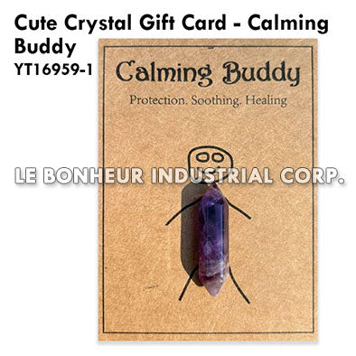Cute Crystal Gift Card - Calming Buddy