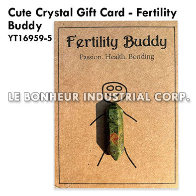 Cute Crystal Gift Card - Fertility Buddy