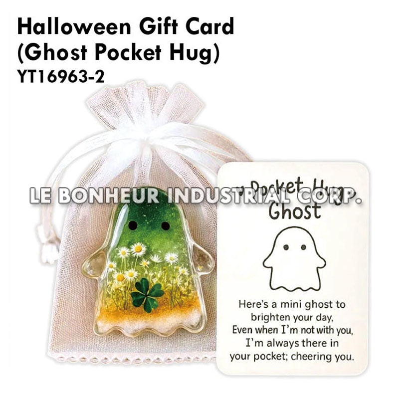 Halloween Gift Card (Ghost Pocket Hug)