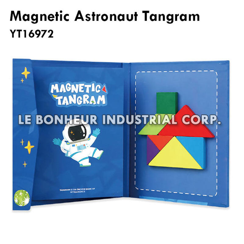 Magnetic Astronaut Tangram