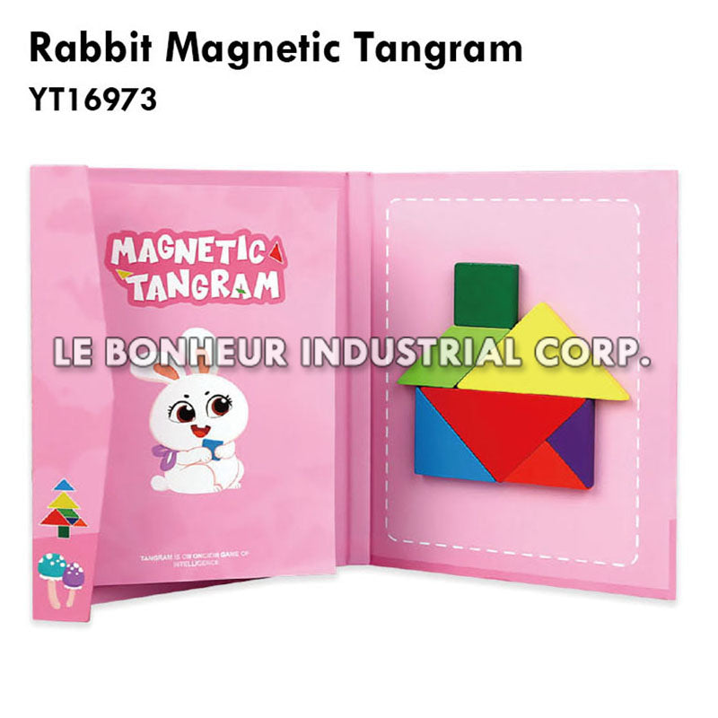 Rabbit Magnetic Tangram