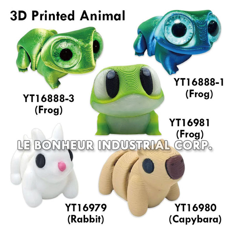3D Printed Frog