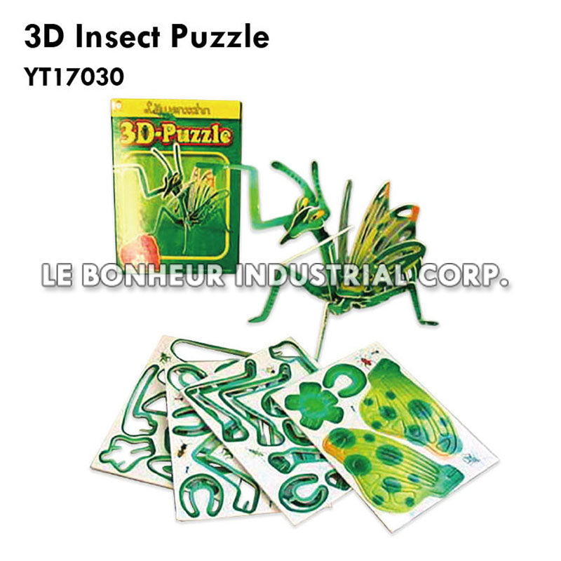 3D Insect Puzzle