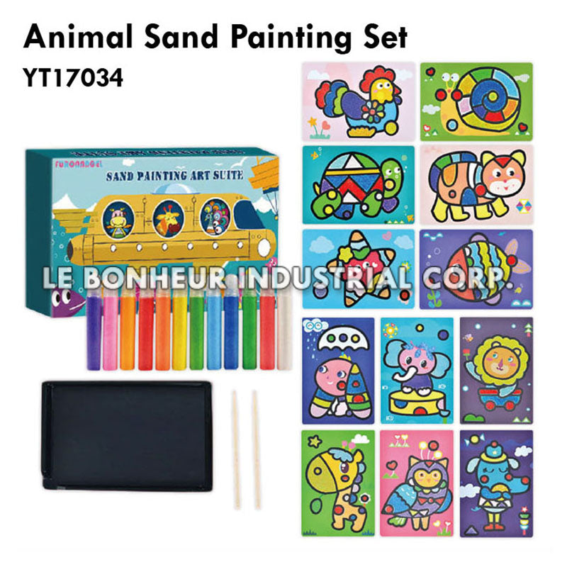 Animal Sand Painting Set