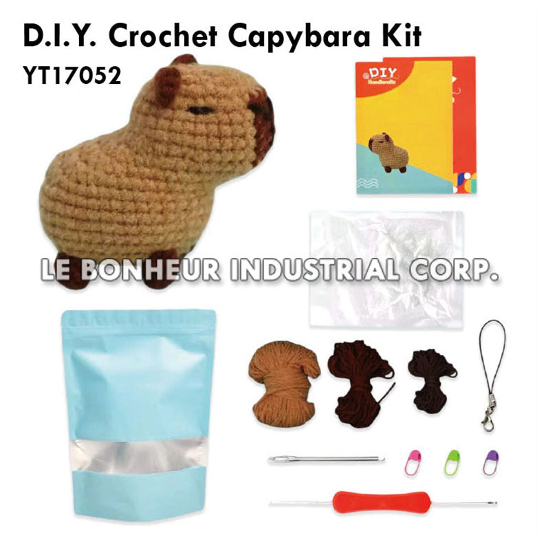 D.I.Y. Crochet Capybara Kit