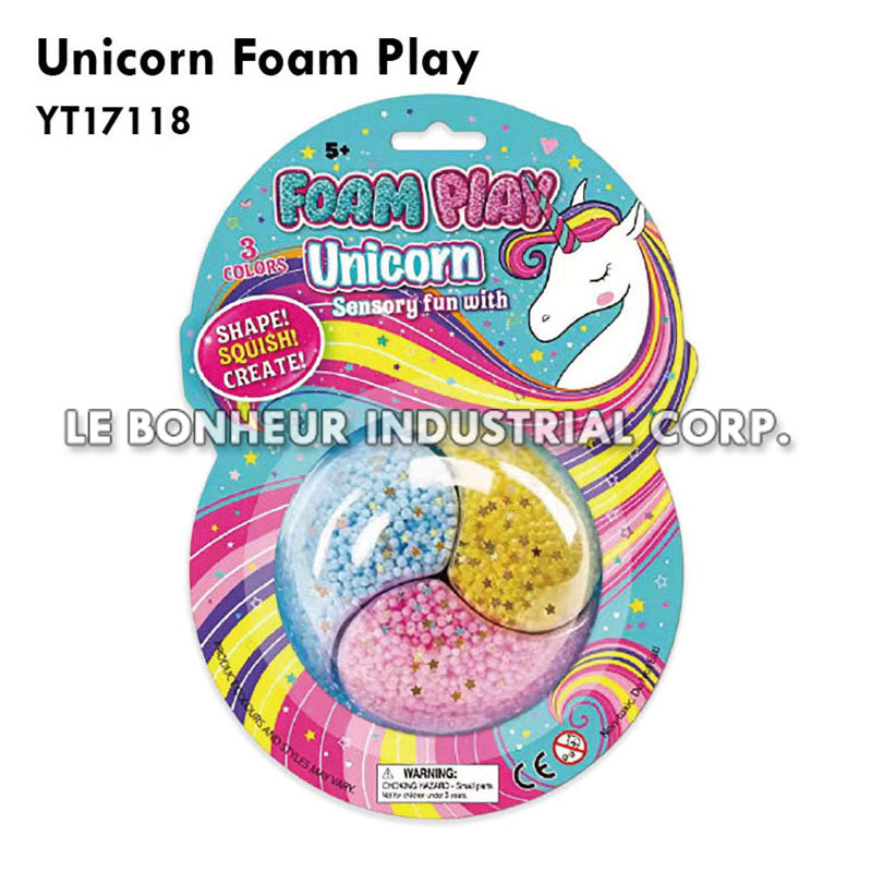 Unicorn Foam Play